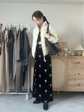 「アイテム（その他トップス）」を使った、エリーさん（レディース・163cm）の冬コーディネート