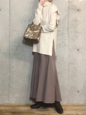 エリーさん（レディース・163cm）の秋コーディネート