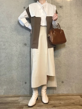 エリーさん（レディース・163cm）の春コーディネート