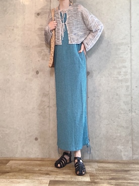 エリーさん（レディース・163cm）の夏コーディネート