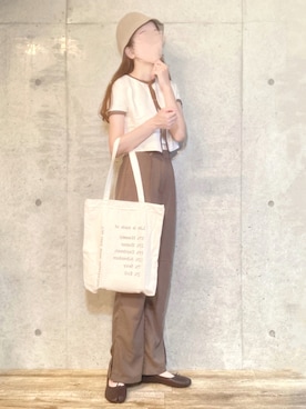 エリーさん（レディース・163cm）の夏コーディネート