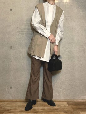 エリーさん（レディース・163cm）の冬コーディネート