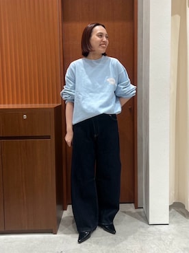 山崎唯伽さん(レディース・162cm)の秋コーディネート