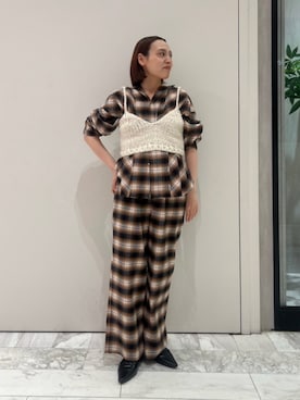 山崎唯伽さんのコーディネート