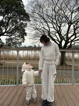 raoemmamさん（レディース・159cm）の冬コーディネート