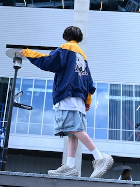 「BALENCIAGA（バレンシアガ）のアイテム」を使った、[A]さん（メンズ・169cm）の春コーディネート