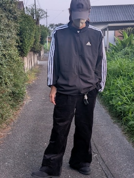 「アイテム（ブーツ）」を使った、defymanさん（メンズ・173cm・30代）の秋コーディネート