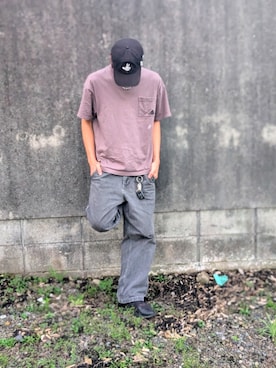 「アイテム（帽子）」を使った、defymanさん（メンズ・173cm・30代）の秋コーディネート