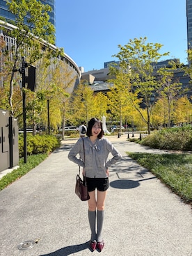 「MICHAEL KORS（マイケルコース）のアイテム」を使った、ヨンちゃん。さん（レディース・153cm）の秋コーディネート