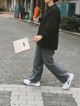 「アイテム（グラス/マグカップ/タンブラー）」を使った、まっしゅさん（レディース・156cm）の秋コーディネート