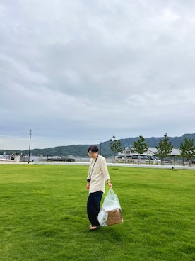 「アイテム（アナログ腕時計）」を使った、まっしゅさん（レディース・156cm）の秋コーディネート