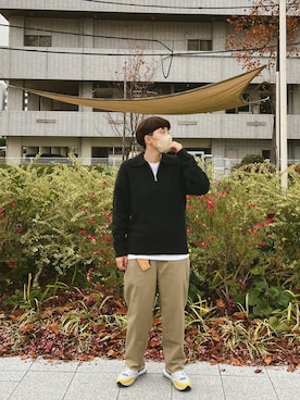 「ニット/セーター」｜まっしゅさん（レディース・156cm）の冬コーディネート