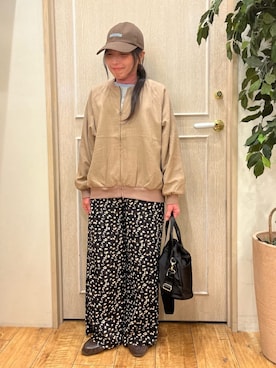 「Lee（リー）のアイテム（バッグ）」を使った、fukuさん（レディース・153cm）の春コーディネート