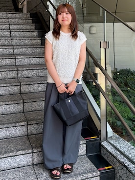 HANNAさん(レディース・156cm)の夏コーディネート