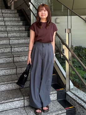 HANNAさん（レディース・156cm）の夏コーディネート