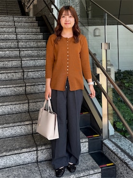 HANNAさん(レディース・156cm)の秋コーディネート