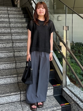 HANNAさん(レディース・156cm)の夏コーディネート