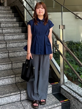 HANNAさん(レディース・156cm)の夏コーディネート