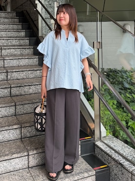 HANNAさん(レディース・156cm)の夏コーディネート