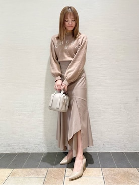 「ESPERANZA（エスペランサ）のアイテム」を使った、mさん（レディース・160cm）の冬コーディネート