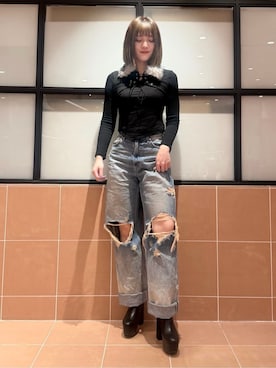 「ESPERANZA（エスペランサ）のアイテム」を使った、mさん（レディース・160cm）の春コーディネート