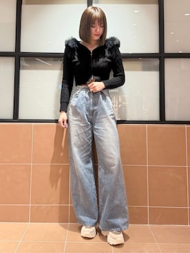 「ESPERANZA（エスペランサ）のアイテム」を使った、mさん（レディース・160cm）の冬コーディネート