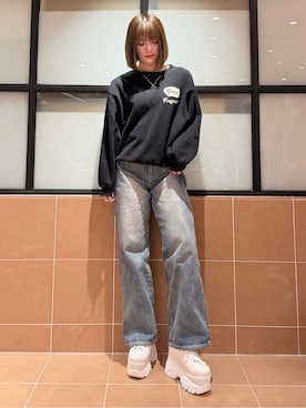 「ESPERANZA（エスペランサ）のアイテム」を使った、mさん（レディース・160cm）の冬コーディネート