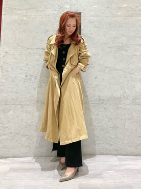 「ESPERANZA（エスペランサ）のアイテム」を使った、mさん（レディース・160cm）の秋コーディネート