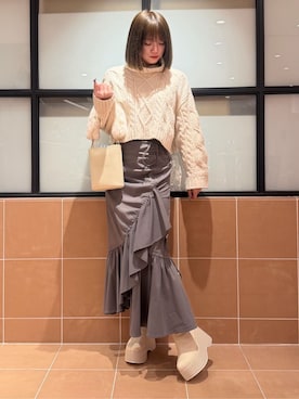 mさん(レディース・160cm)の冬コーディネート