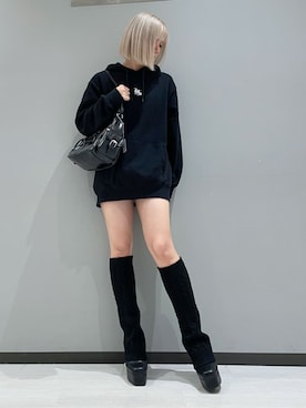 mさん（レディース・160cm）の冬コーディネート