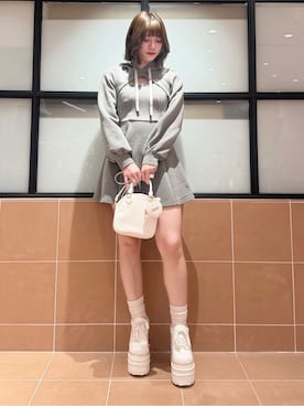 「ESPERANZA（エスペランサ）のアイテム」を使った、mさん（レディース・160cm）の冬コーディネート