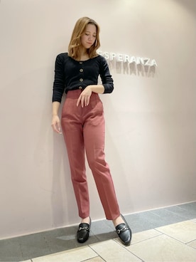 「ESPERANZA（エスペランサ）のアイテム」を使った、mさん（レディース・160cm）の春コーディネート