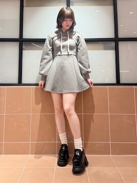 「ESPERANZA（エスペランサ）のアイテム（パンプス）」を使った、mさん（レディース・160cm）の春コーディネート