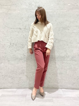 「ESPERANZA（エスペランサ）のアイテム」を使った、mさん（レディース・160cm）の冬コーディネート