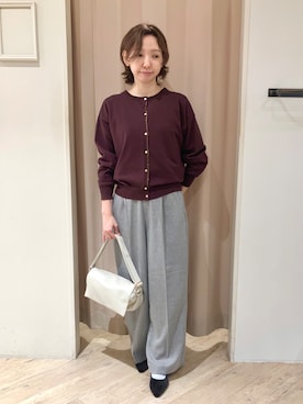 「grove（グローブ）のアイテム」を使った、kimiさん（レディース・159cm）の秋コーディネート