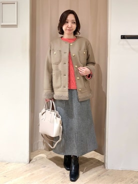 kimiさん(レディース・159cm)の冬コーディネート
