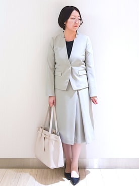 「index（インデックス）のアイテム（トップス）」を使った、KaHoさん（レディース・151cm）の春コーディネート