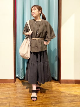 tisaさん(レディース・154cm)の夏コーディネート