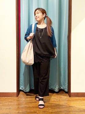 tisaさん（レディース・154cm）の夏コーディネート
