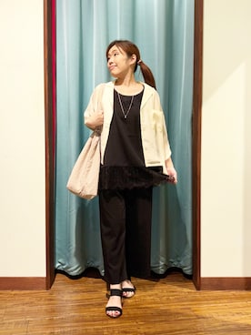 tisaさん（レディース・154cm）の夏コーディネート