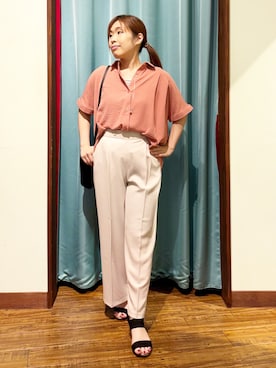 tisaさん（レディース・154cm）の夏コーディネート