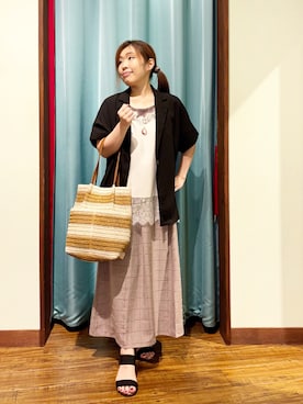 tisaさん(レディース・154cm)の夏コーディネート
