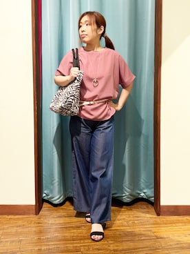 tisaさん（レディース・154cm）の夏コーディネート