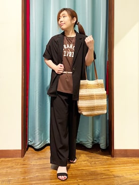 tisaさん（レディース・154cm）の夏コーディネート