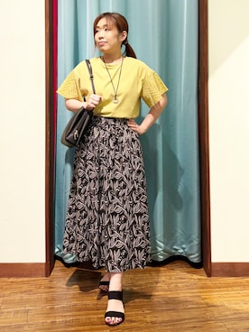 tisaさん（レディース・154cm）の夏コーディネート