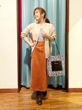 tisaさん(レディース・154cm)の秋コーディネート