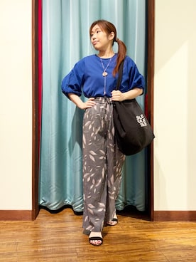 tisaさん（レディース・154cm）の夏コーディネート