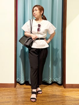 tisaさん（レディース・154cm）の夏コーディネート