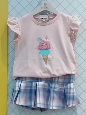 蒼さん(レディース・100cm)の春コーディネート