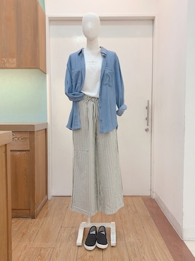 蒼さん(レディース・170cm)の夏コーディネート